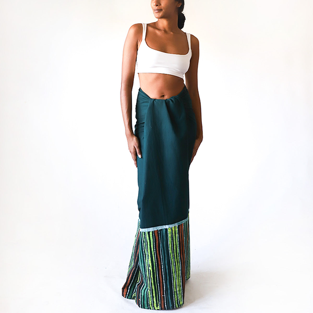 Forest Stripe Batik Sarong