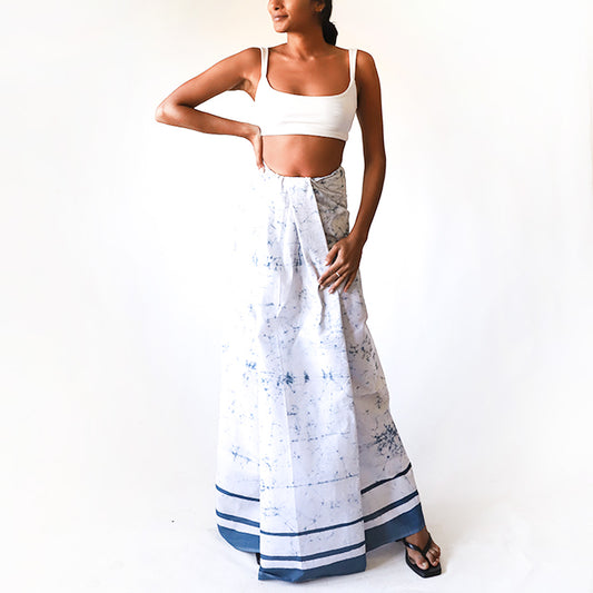 Azure Edge Batik Sarong
