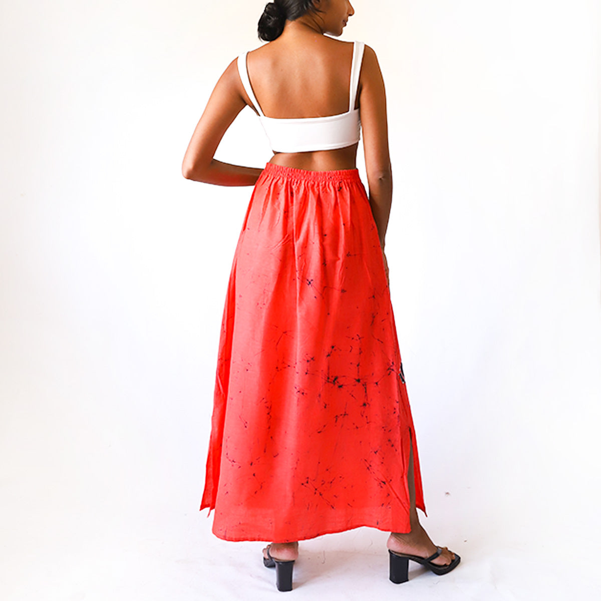 Ember Lotus Batik Skirt