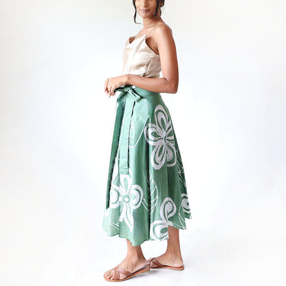 Meadow Bloom Batik Skirt