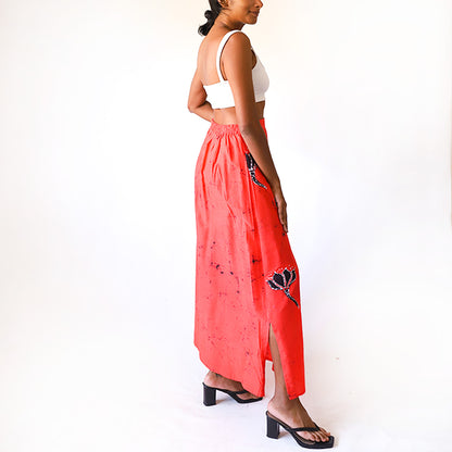 Ember Lotus Batik Skirt