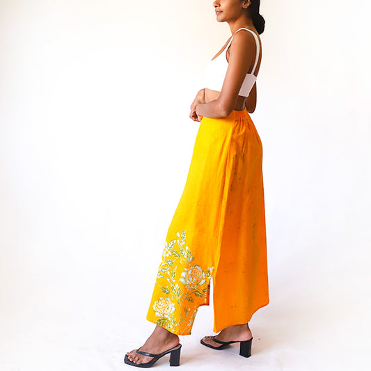 Golden Rose Batik Skirt
