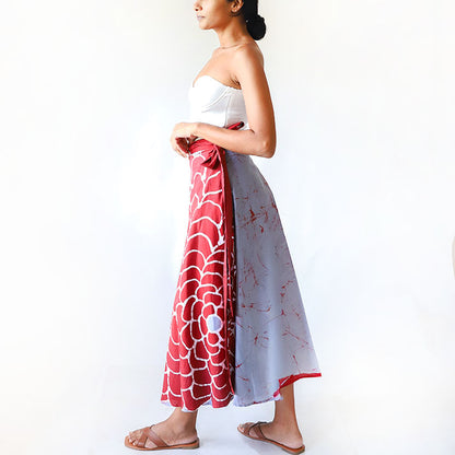 Ash Blossom Batik Skirt