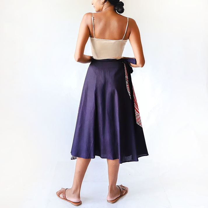 Ember Drift Batik Skirt