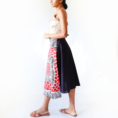 Ember Drift Batik Skirt