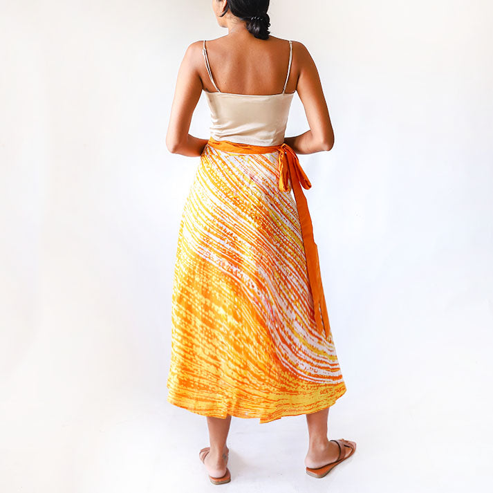 Golden Trail Batik Skirt