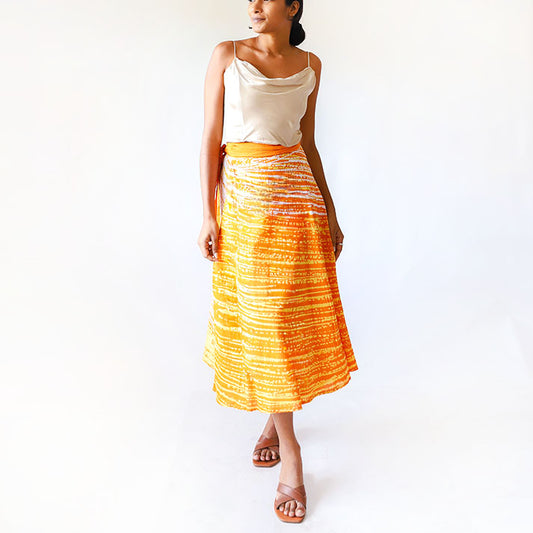 Golden Trail Batik Skirt