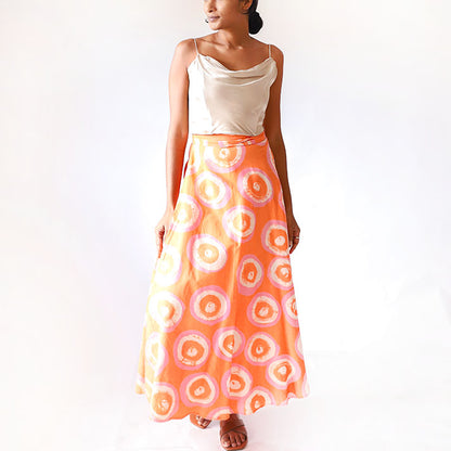 Sunrise Burst Batik Skirt