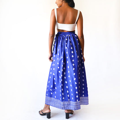 Sapphire Batik Skirt