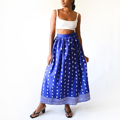 Sapphire Batik Skirt