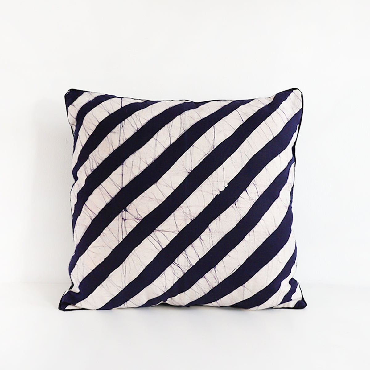Classic Stripes Batik Cushion Cover