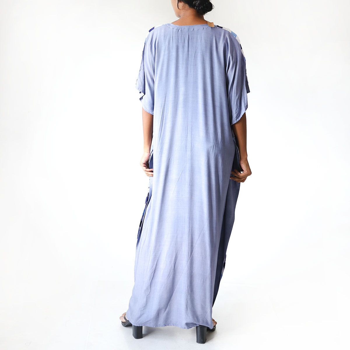 Azure Triangle Batik Kaftan