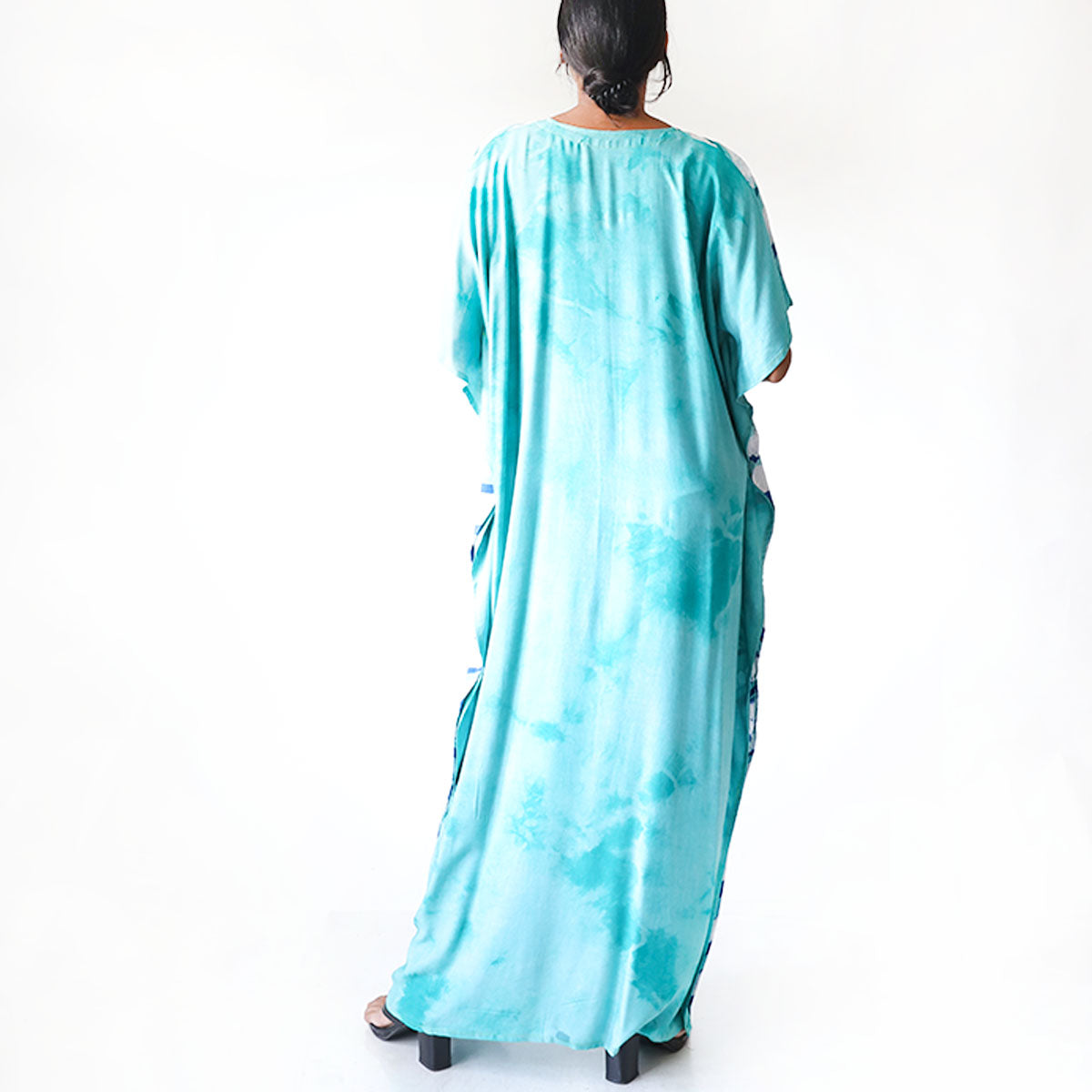 Sapphire Triangle Batik Kaftan
