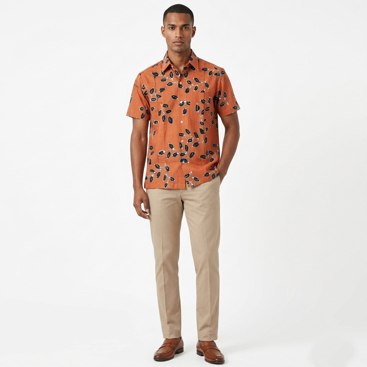 Coral Canopy Batik Shirt
