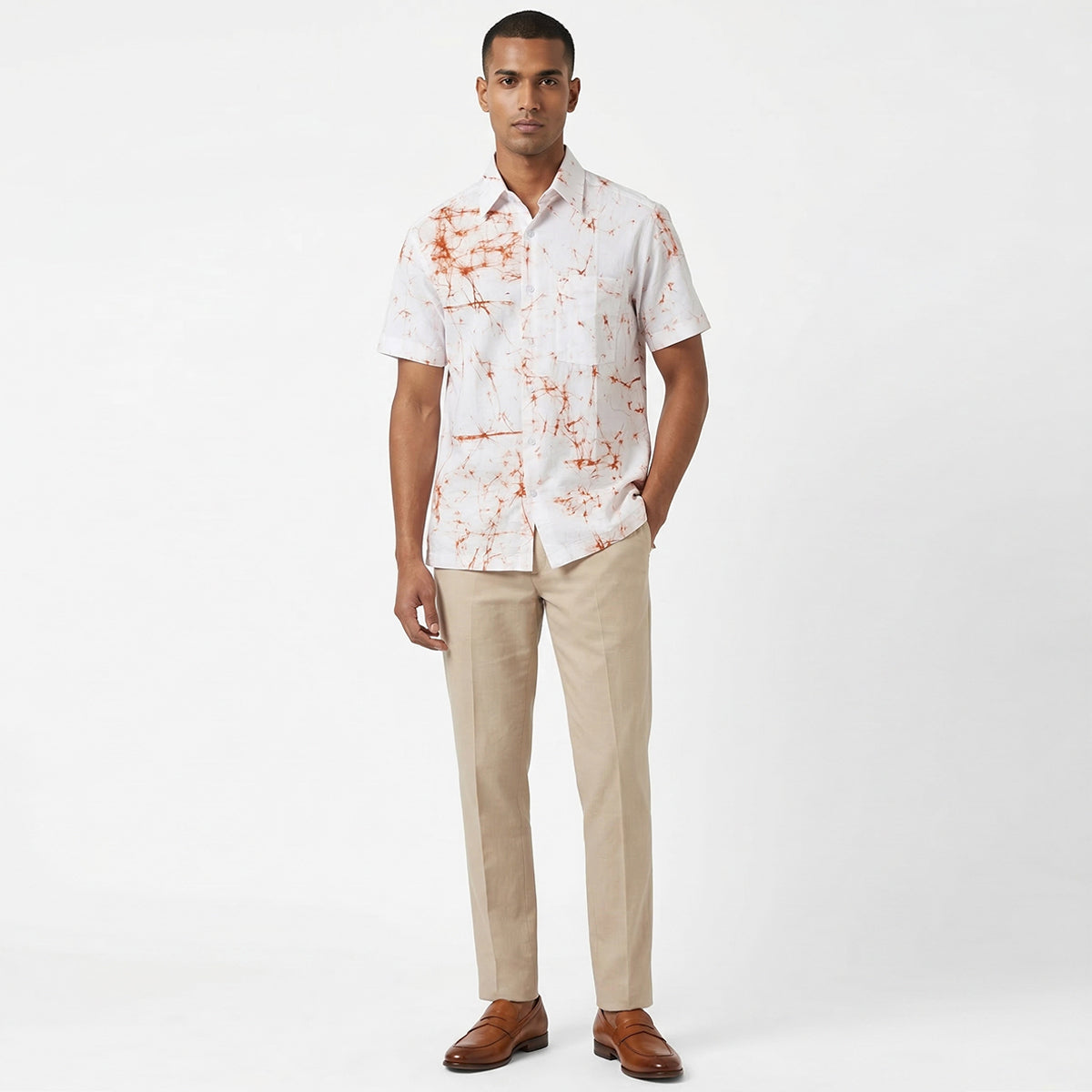 Spice Bloom Batik Shirt