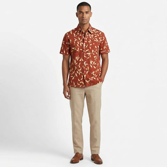 Clay Sunset Batik Shirt