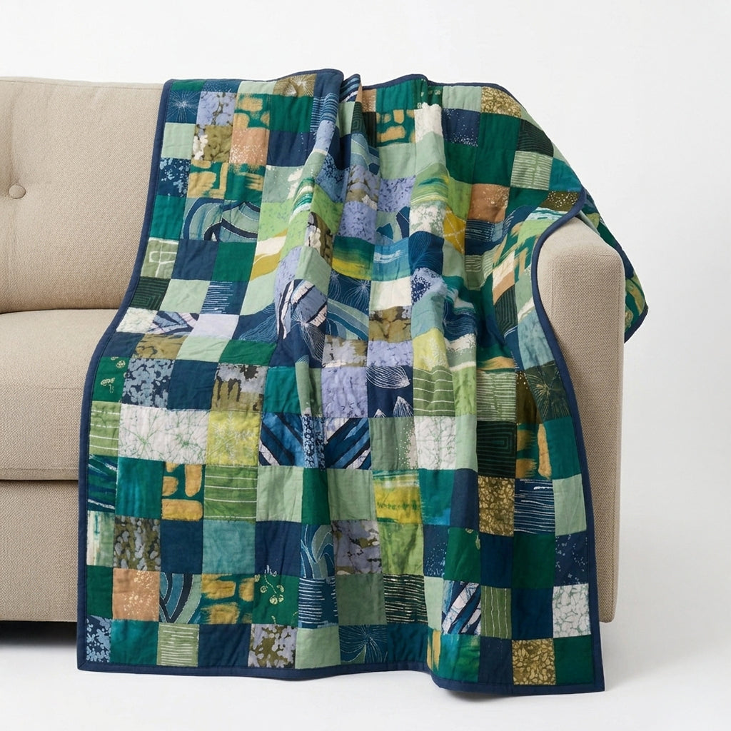 Patchwork Batik Tapestry