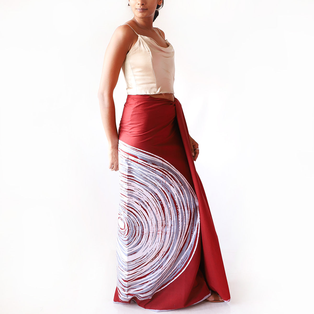 Abstract Horizon Batik Sarong
