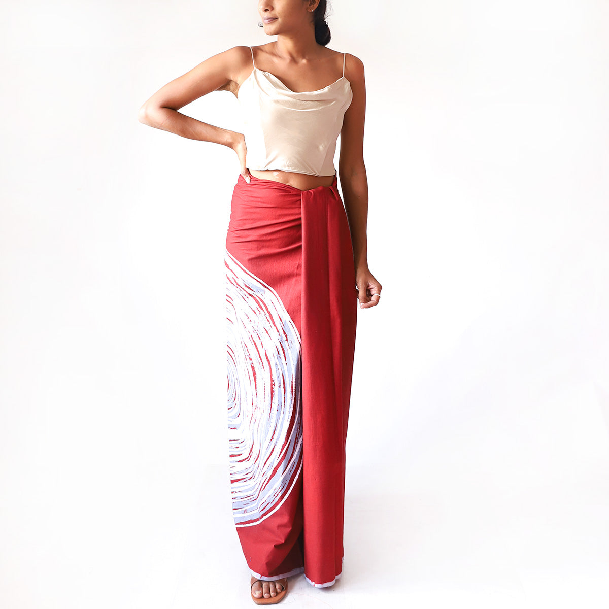 Abstract Horizon Batik Sarong