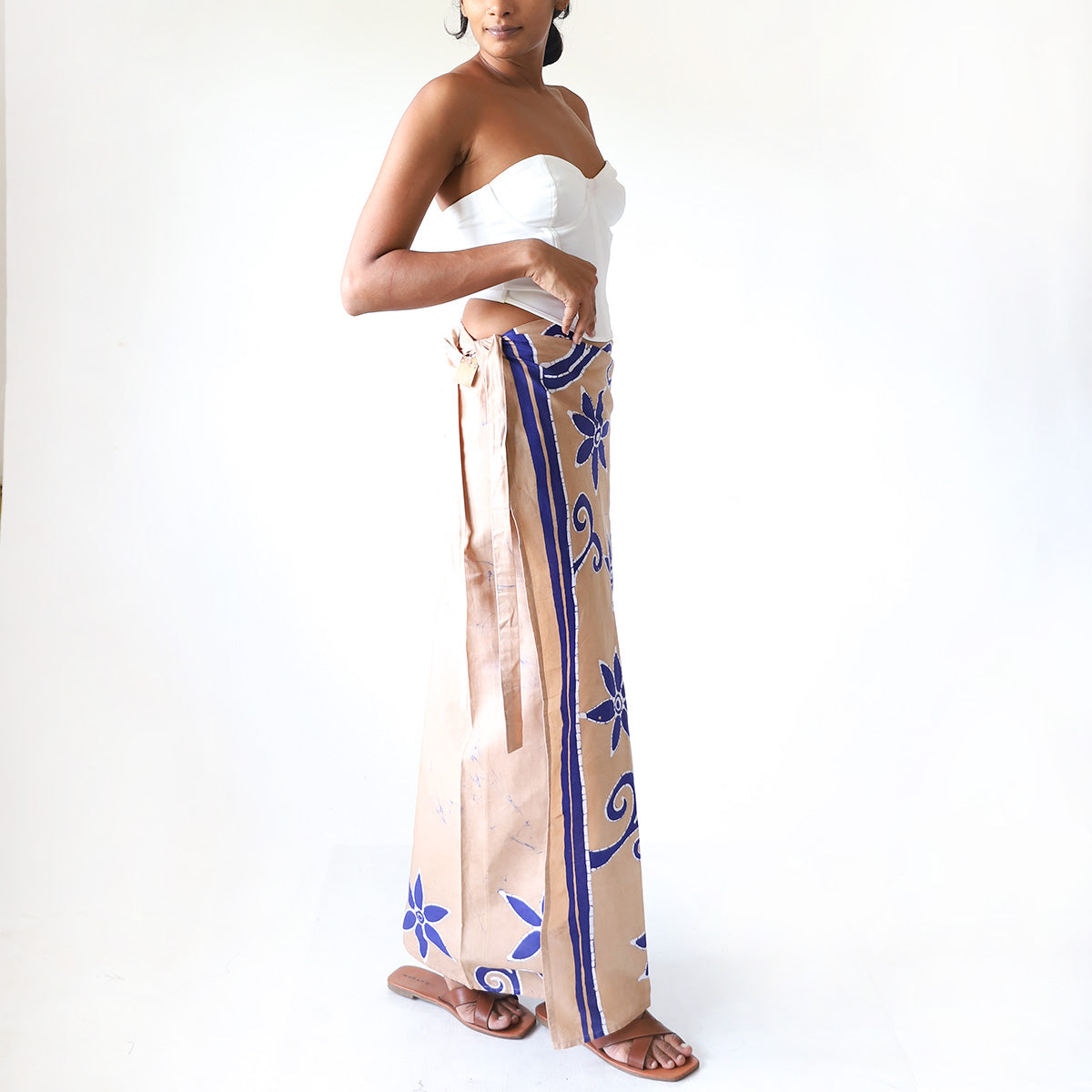 Blossom Calm Batik Sarong