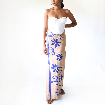 Blossom Calm Batik Sarong