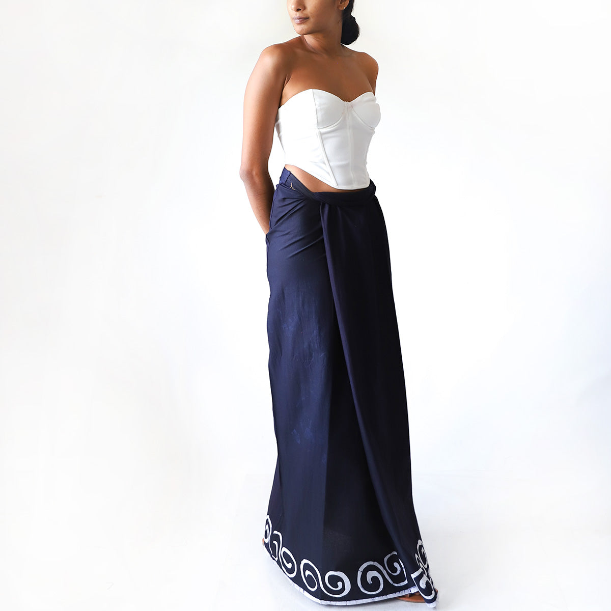 Twilight Swirl Batik Sarong