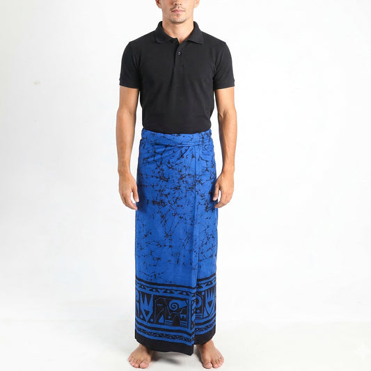 Azure Dusk Batik Sarong