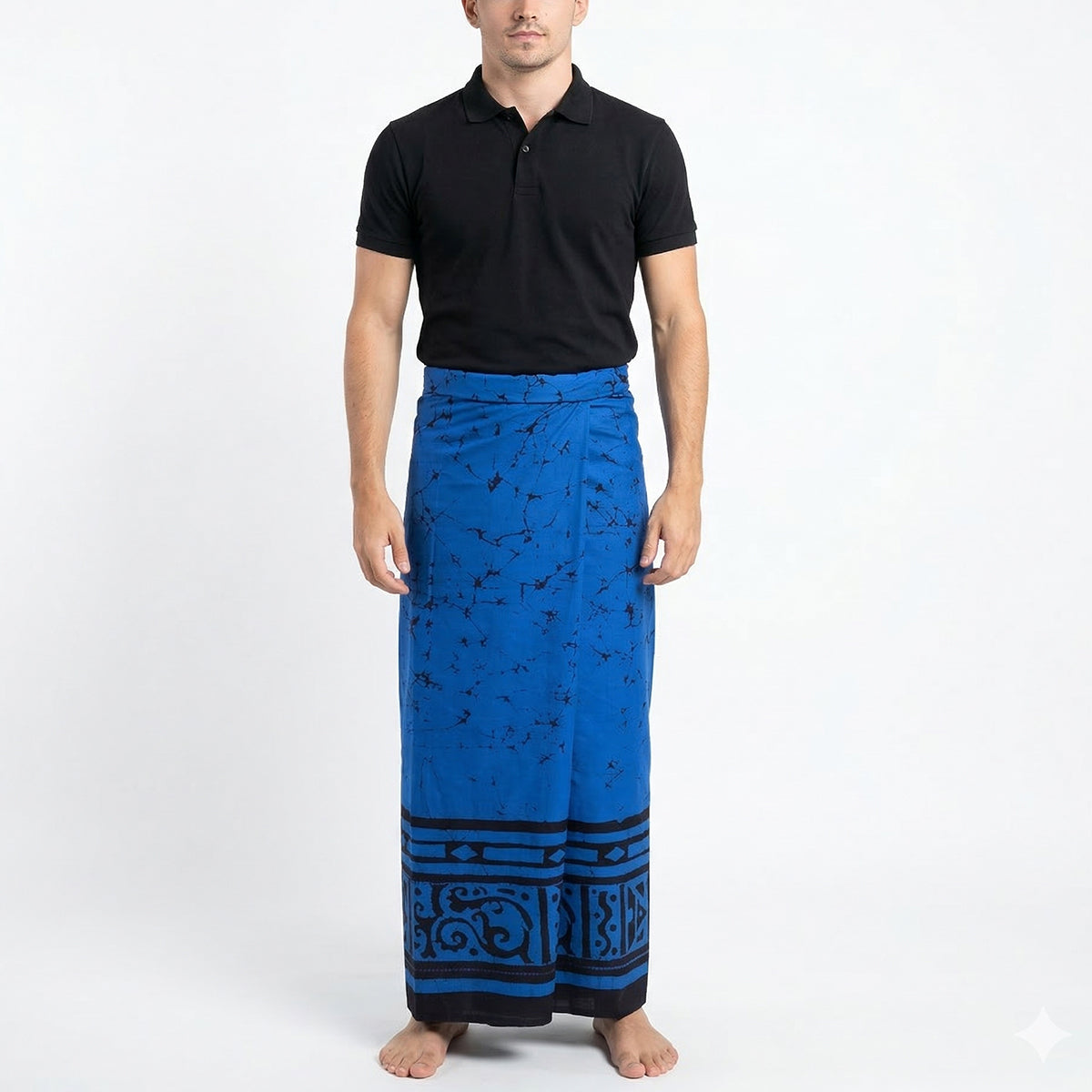 Midnight Tide Batik Sarong