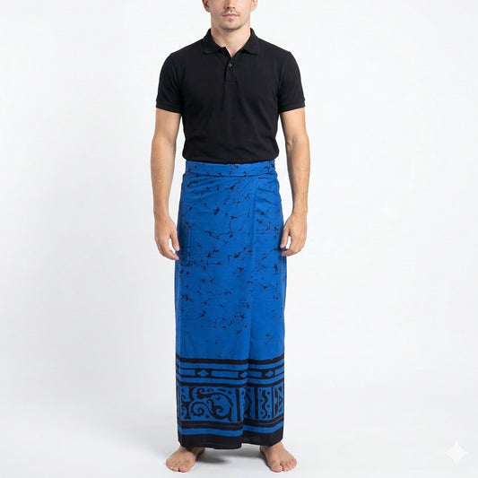 Midnight Tide Batik Sarong