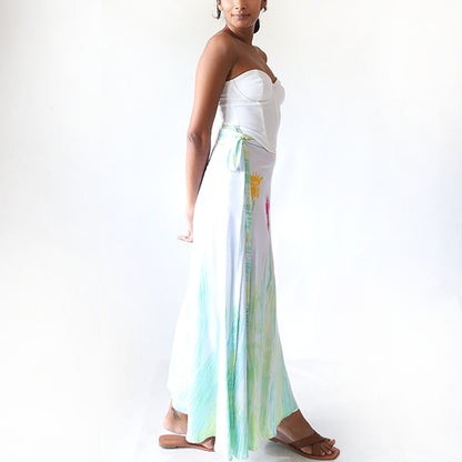 Lotus Mist Batik Skirt