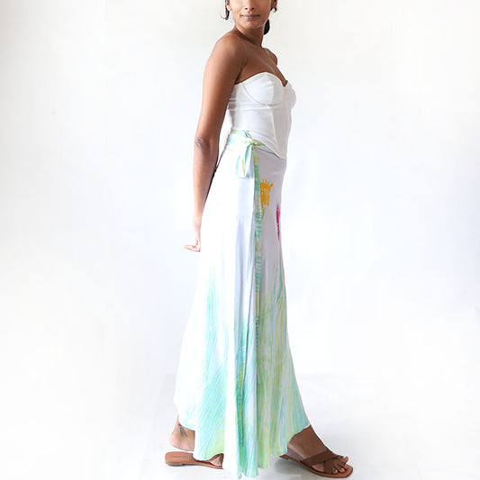 Lotus Mist Batik Skirt