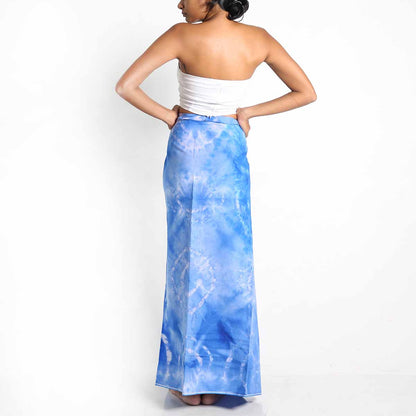 Blue Skies Tie Dye Sarong