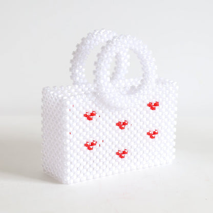 Heartfelt Love Beaded Bag