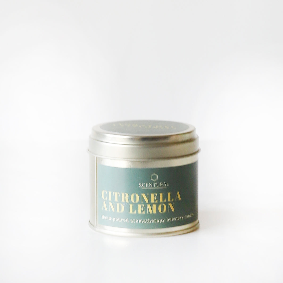 Citronella & Lemon Tin Candle