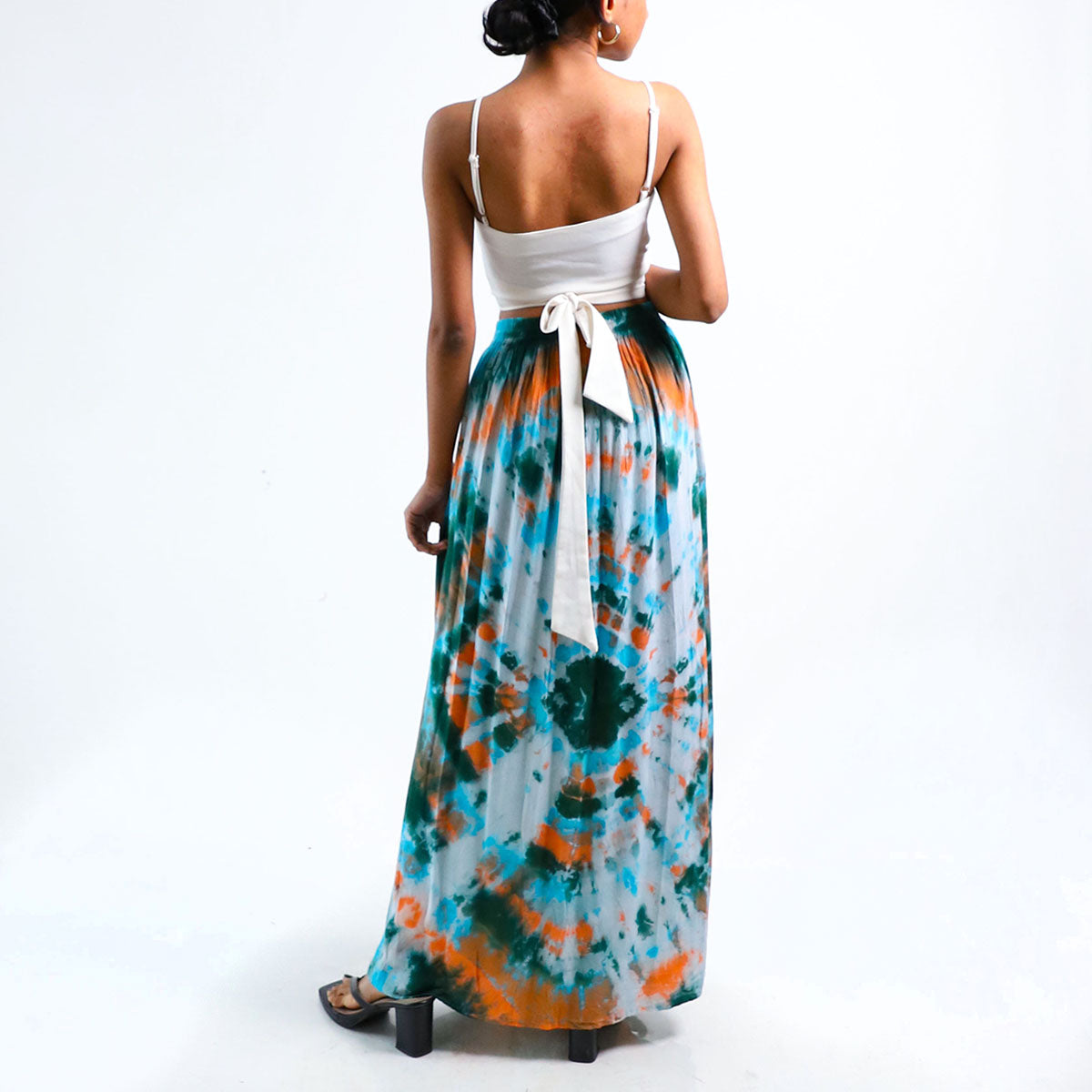 Mosaic Tie Dye Skirt