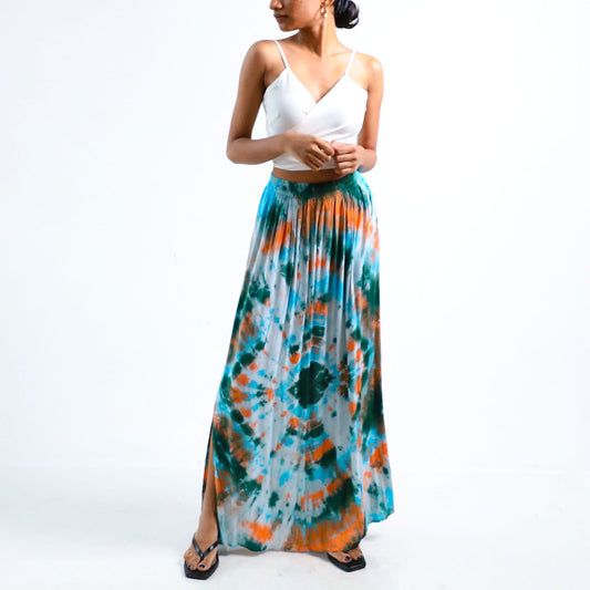 Mosaic Tie Dye Skirt
