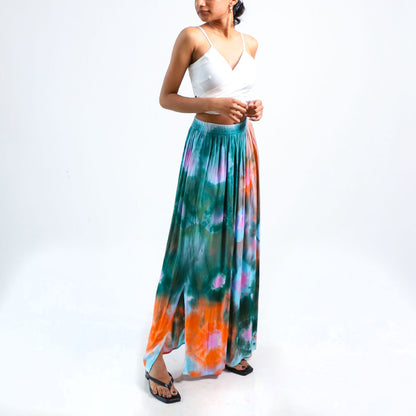 Underwater Tie Dye Skirt