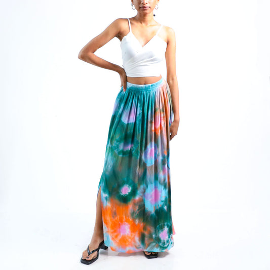 Underwater Tie Dye Skirt