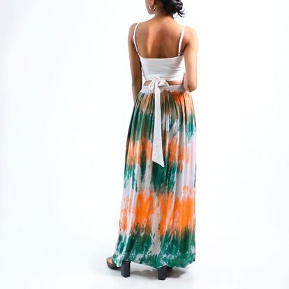 Through The Trees Tie Dye Skirt
