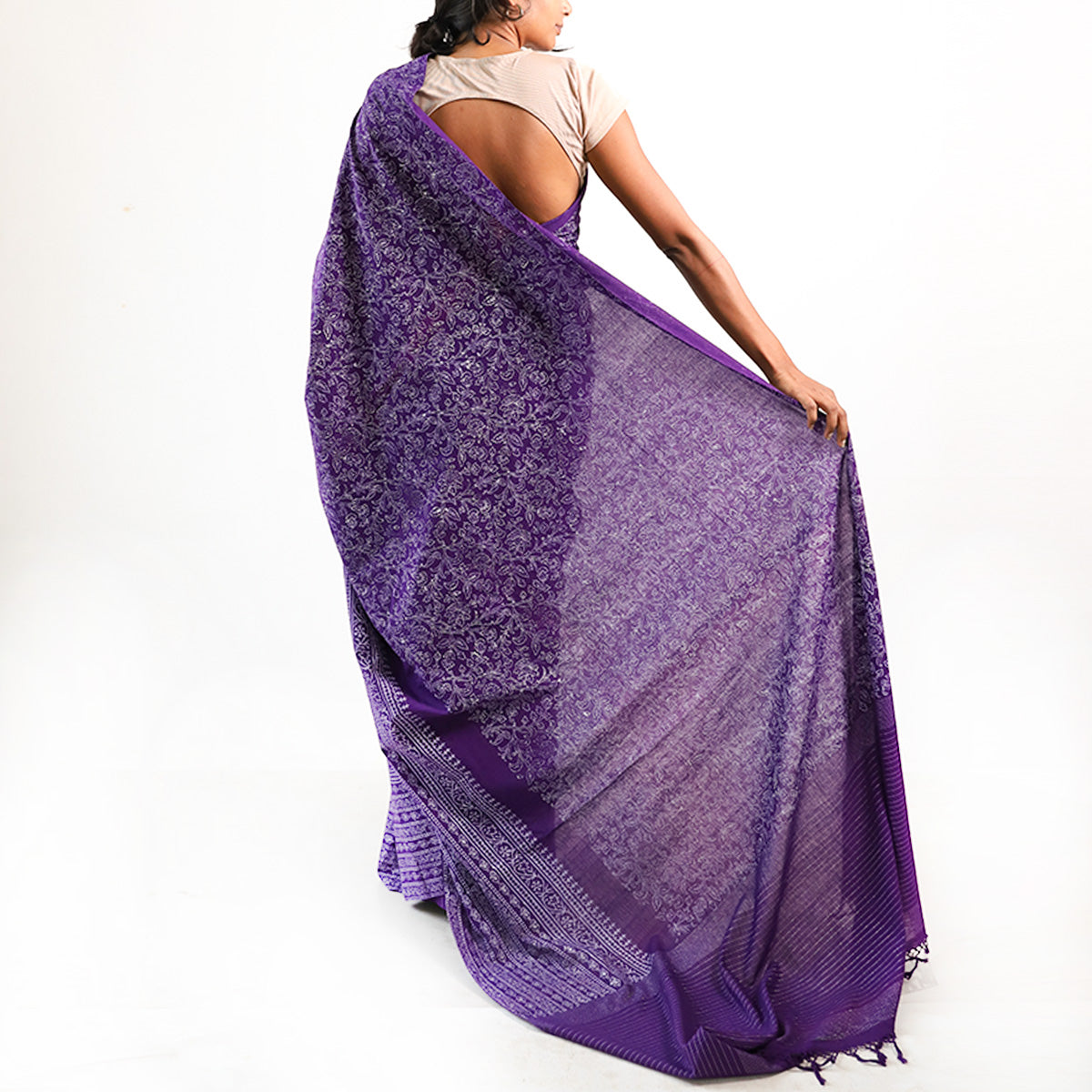 Royal Amethyst Saree