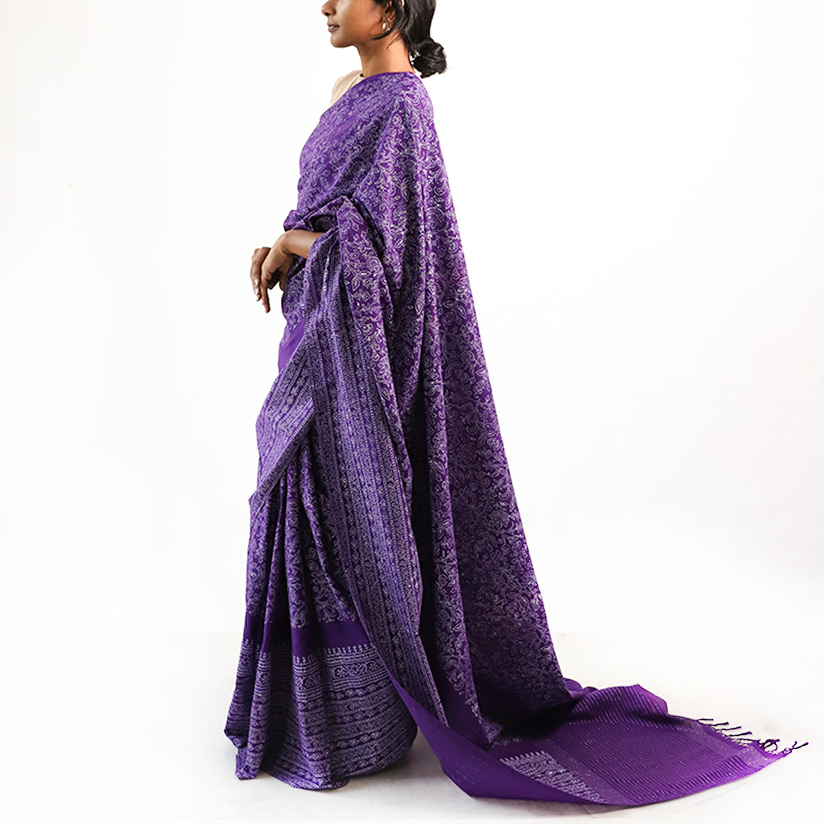 Royal Amethyst Saree