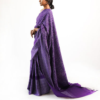 Royal Amethyst Saree