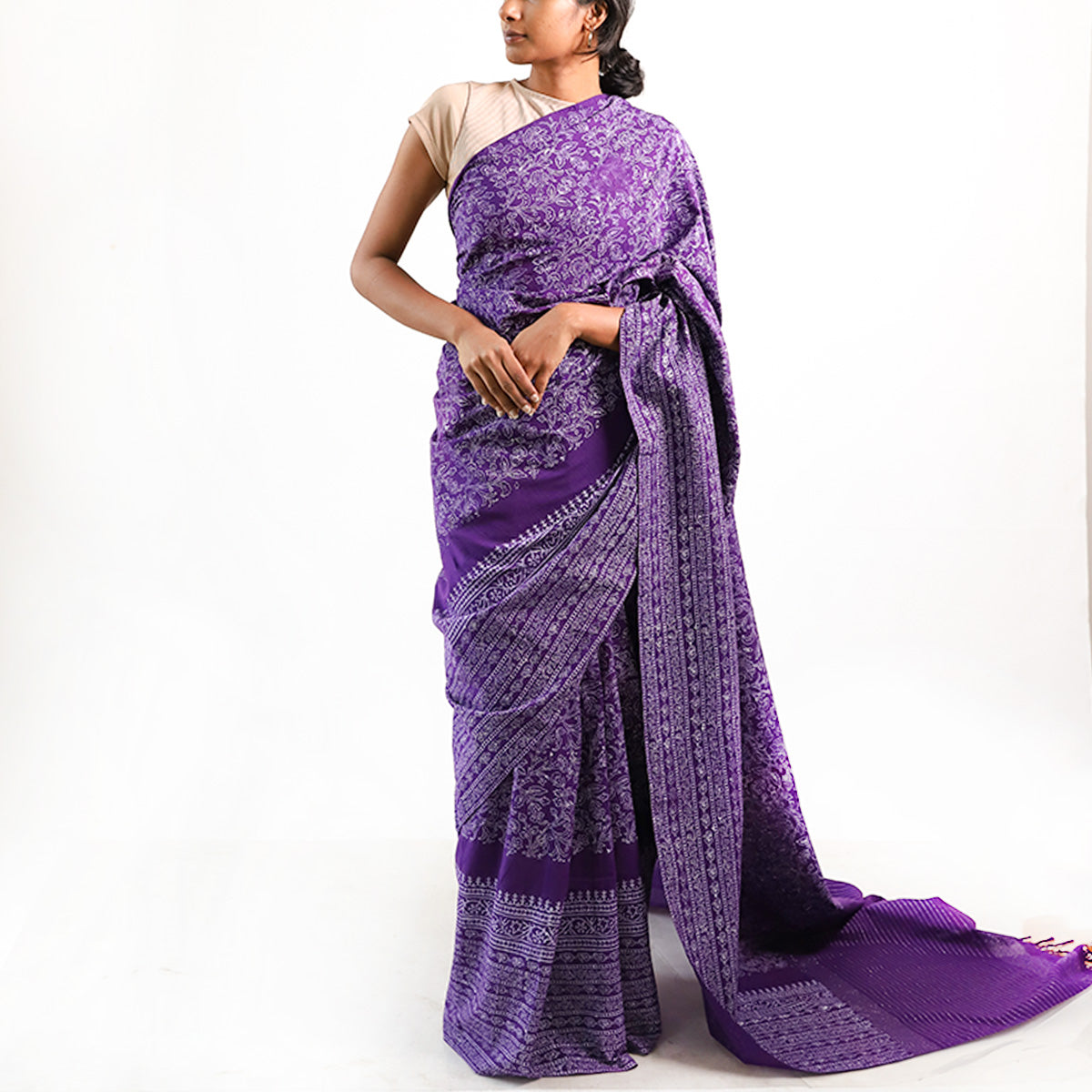 Royal Amethyst Saree