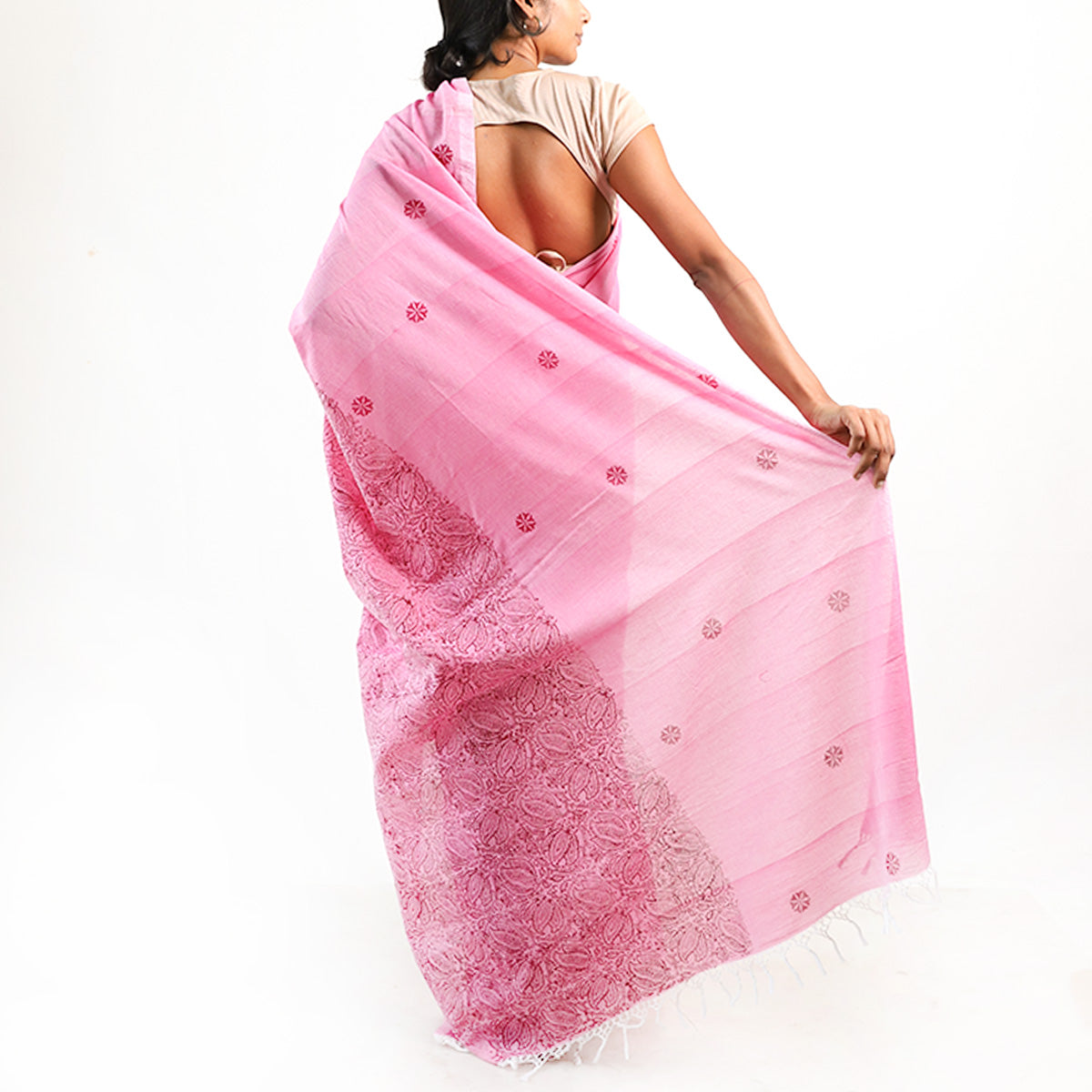 Blush Bloom Saree