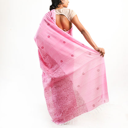 Blush Bloom Saree