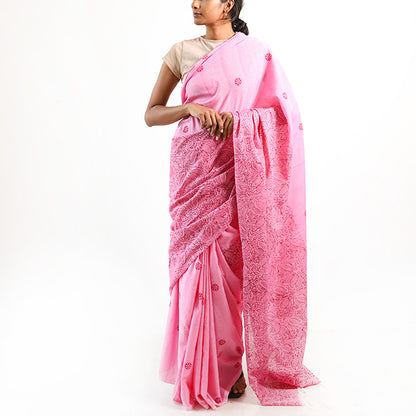 Blush Bloom Saree