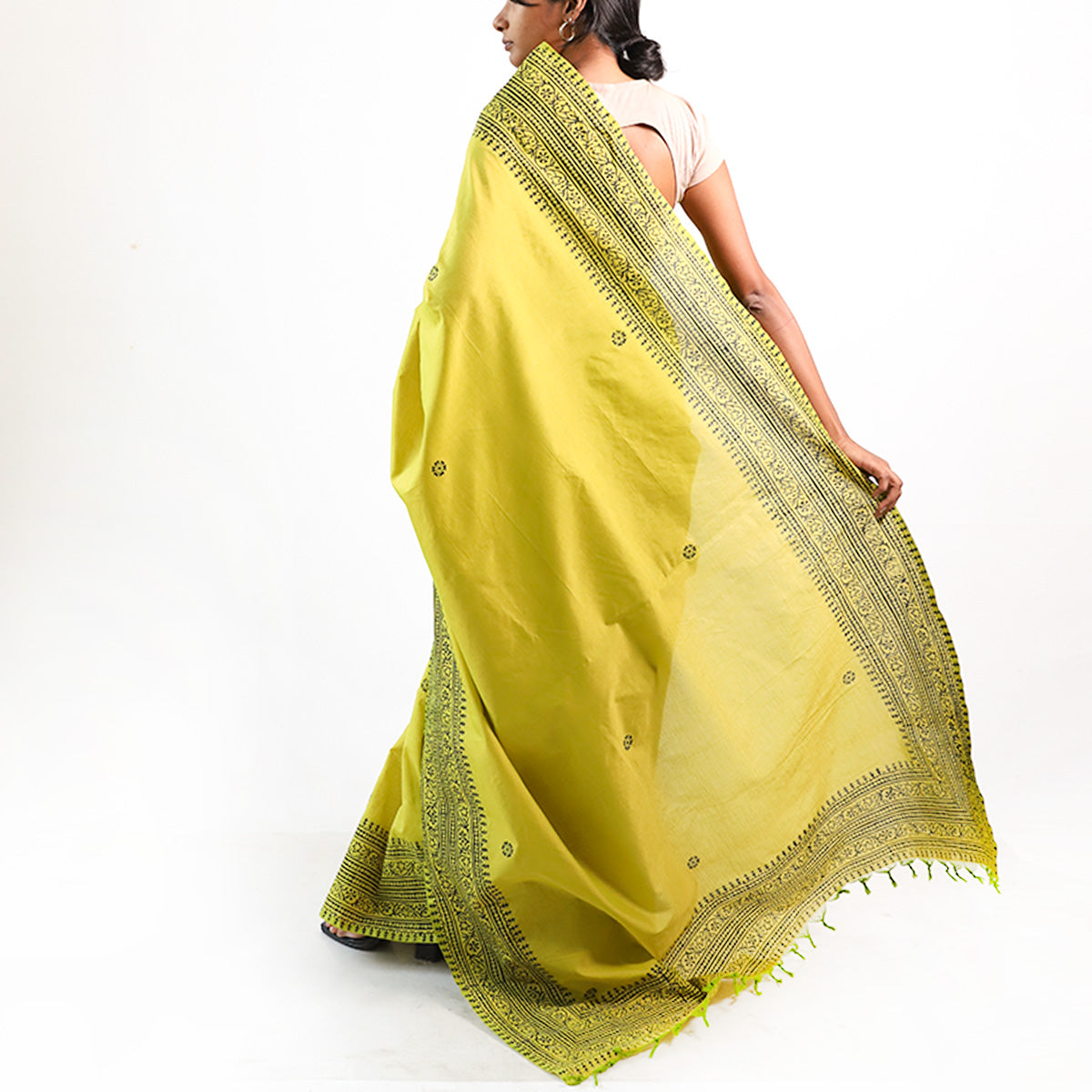 Lush Lime Saree