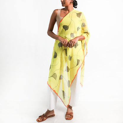 Sunshine Chiffon Shawl