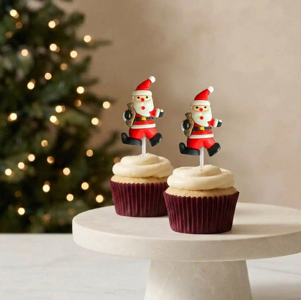 Santa’s Jazzy Cake Topper