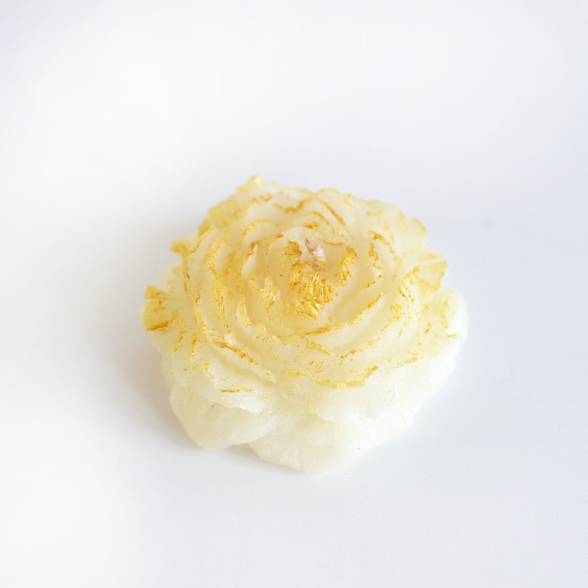 Gold Rose Candle